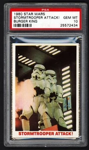 1980 Topps Star Wars Burger King Stormtrooper Attack! PSA 10 GEM MINT - Bild 1 von 2
