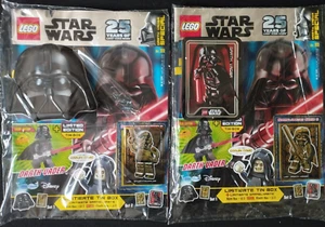 LEGO Star Wars 2x Magazin 111 Darth Vader Special, mit LEGO Minifigur - Neu - Bild 1 von 4