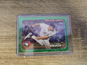 Yusei Kikuchi 2024 Topps #510 Green Foilboard /499 Blue Jays KOSTENLOSER VERSAND - Bild 1 von 2