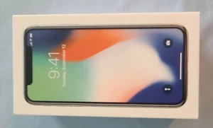Apple iPhone X - 256GB Box ONLY Great For Prank Disguise Fast Shipping - Zdjęcie 1 z 7