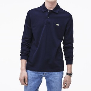 navy lacoste polo