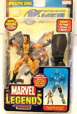 WOLVERINE  UNMASKED VARIANT  MARVEL LEGENDS APOCALYPSE SERIES RARE BLACK VARIANT