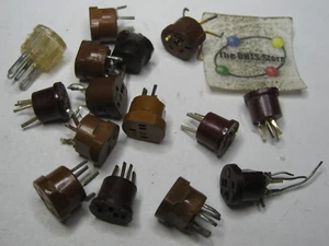 Transistor Socket Assorted Sizes Types - Used Pulls Qty 15 - Bild 1 von 2