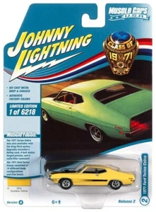 1971 Ford Torino Cobra  Yellow *RR* Johnny Lightning Muscle Cars USA 1:64 - Bild 1 von 2