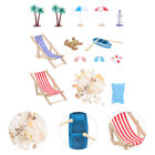 Plaża Miniaturowy zestaw ornamentów do dekoracji diy
