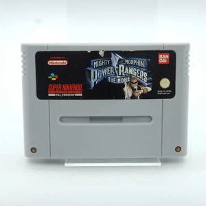 Mighty Morphin Power Rangers The Movie - Super Nintendo SNES - Modulo - Foto 1 di 3