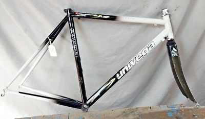 1995 Univega Modo Vivre Road Bike Frame Set Small 54cm Columbus Steel US Shipper - Image 1 of 4