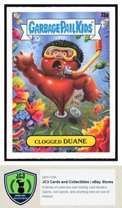 2021 Topps Garbage Pail Kids Go on Vacation #73a Clogged Duane - Picture 1 of 2