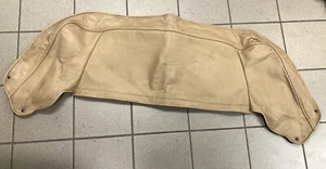 Gorgeous OEM Leather 'COFFEE' Top Boot for 1994-96 Jaguar XJS Convertibles - Picture 1 of 3