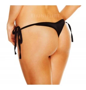 SEXY SKIMPY TIE SIDE THONG BIKINI BOTTOM! BRAND NEW! MADE IN USA!!! LOOK!! - Picture 1 of 7