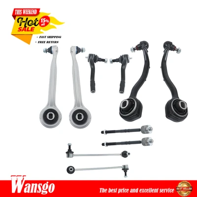 Suspension Kit 10Pcs Control Arm Tie Rods For Mercedes-Benz C230 C320 2001-2007 - Image 1 of 4