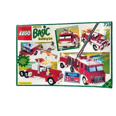 RARE VTG Lego 735 Basic Building Set (1990) Light and Sound Box Is Damaged Read. - Image 1 of 4