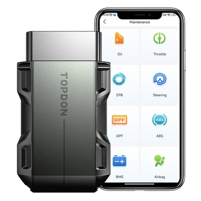 TOPDON TOPSCAN Profi KFZ OBD2 Diagnosegerät Auto Scanner ALLE SYSTEM Bluetooth - Bild 1 von 4