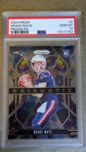 2024 PRIZM DRAKE MAYE PRIZMATIC #2 💎 PSA 10 - Picture 1 of 10