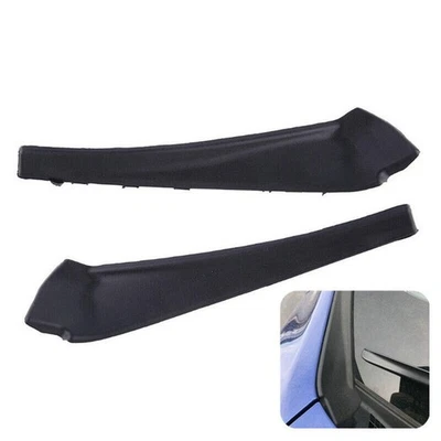 2X For Nissan Rogue 2014-20 Front Wiper Side Cowl Extension Cover Trim Black - Image 1 of 4