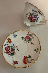 Royal Albert Barbara Ann Bone China Teetasse & Untertasse - volle Größe - Bild 1 von 3