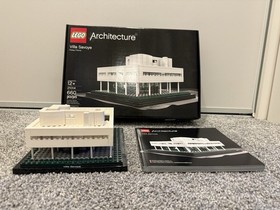 LEGO ARCHITECTURE 21014 Villa Savoye With Instructions! Retired Great Condition