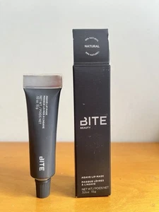 Original Bite Beauty Agave Lip Mask Natural Clear Full Size 0.52oz With Lanolin - Picture 1 of 6