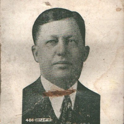 Libro de cerillas de votación de elecciones políticas John Jeter Comisionado de Finanzas de la década de 1950 - Imagen 1 de 4