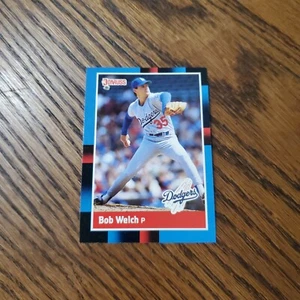 1988 Bob Welch Donruss Baseball Card #253 - Picture 1 of 2