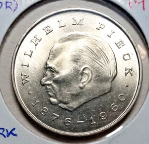 East Germany (GDR) 1972 A.  20 Mark. Wilhelm Pieck, President of GDR.  KM-42 - Picture 1 of 2