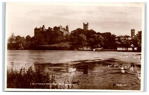 Postcard Linlithgow Palace and Loch West Lothian Scotland real photo - Picture 1 of 2