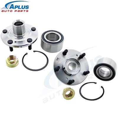 Par Kit de reparación de cojinetes de cubo de rueda delantera para Honda CR-V 2003 2004 elemento no ABS Foto 1 de 4