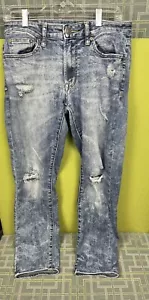 American Eagle 31 x 30 Slim Blue Next Level Flex Denim Jeans - Foto 1 di 4