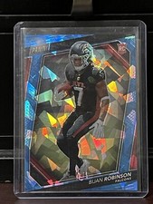 2023 Panini The National Bijan Robinson Blue Cracked Ice /149 Falcons Prizm