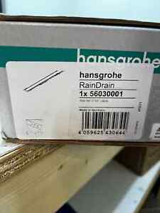 Hansgrohe 56030001 - RainDrain Rock Shower Drain Trim - Less Rough In READ