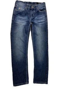 BUFFALO DAVID BITTON 'Evan' BOYS SIZE 12 Super Slim Distressed Denim Jeans - Picture 1 of 12