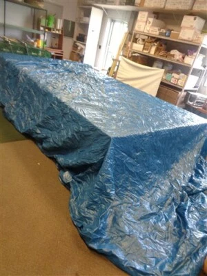 CLASSIC ACCESSORIES PONTOON BOAT COVER B 21' - 24' 20-151-090501-00 MARINE BOAT - Image 1 of 4