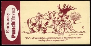 Tobacco Card, Wills, Embassy, PUNCHLINES, Punch Cartoons, 1983, #S160 - Picture 1 of 2