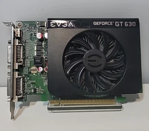 EVGA GeForce GT 630 2GB PCI-E Graphics Card- 03G-P3-2639-KR Pulled From Working - Picture 1 of 3