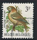 Belgien Falkenfinke Vogel Buzin 'Apelvink - Gros Bec' 3f Typo Papier 1986 Canc