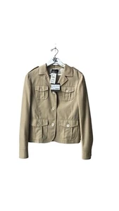 BELVEST Slightly Textured Safari Short Jacket Size 40 US SIZE 6 With Tags - Picture 1 of 13