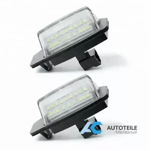 Iluminación LED Matrícula Citroën C-Crosser Mitsubishi Outlander Peugeot 4007 - Imagen 1 de 3