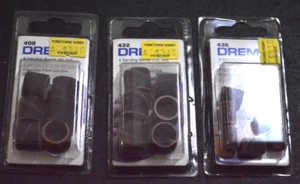 Lot of 3 Dremel Sanding Bands 408 432 438 - Picture 1 of 2