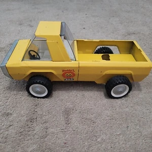 Seltener 1960er Jahre Vintage Buddy L Zoo Truck Fehlende Tierkäfige und Tiere - Bild 1 von 13