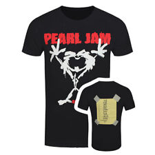 Pearl Jam T-Shirt Stickman Alive Rock Band Official New Black