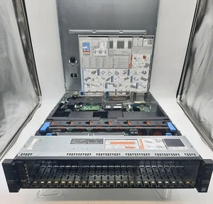 DELL POWEREDGE R730XD 26 SFF 2.5 2x 14 CORE E5-2697v3 2.6GHz 128GB H730p NO HDD - Picture 1 of 6