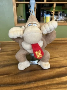 DK Donkey Kong 10" Plush Doll Stuffed Toy Official Licensed Nintendo Super Mario - Imagen 1 de 9