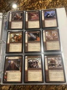 Lord of the Rings TCG - Black Rider complete 194 card set Unplayed Cards Mint! - Picture 1 of 14