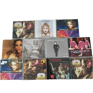 Madonna CD Singles Bulk x11 90s 00s Pop Music Australian Uk Edition Bonus Tracks - Picture 1 of 19