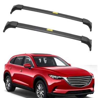 2PCS Cross Bars Roof Rack Fit for 2016-2023 Mazda CX-9 CX9 Crossbars Accessories Foto 1 de 4
