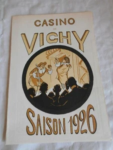 Vintage theatre programme casino de vichy 1926 Madame Butterfly - Picture 1 of 2