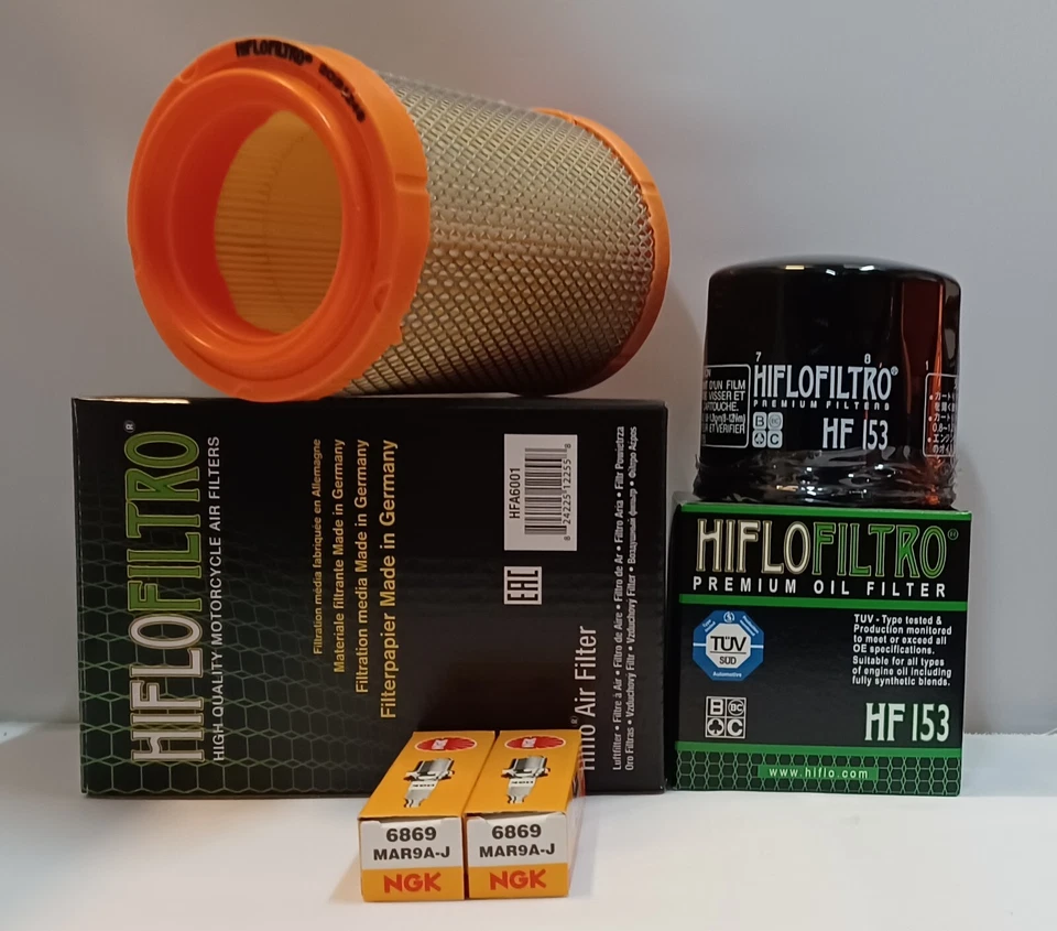 Kit de servicio para filtros y bujías NGK DUCATI MONSTER 1200/S (2014 a 2016) Foto 1 de 4