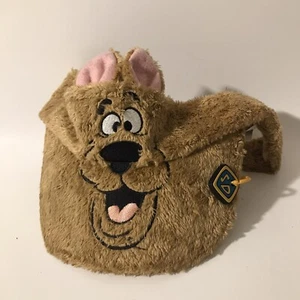 SIX FLAGS SCOOBY DOO Very Rare Amusement Park Kids Furry Fur Visor HAT - Picture 1 of 5