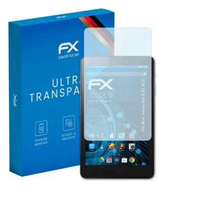 atFoliX 2x Displayschutzfolie für Acer Iconia One 8 B1-810 Schutzfolie klar - Bild 1 von 4
