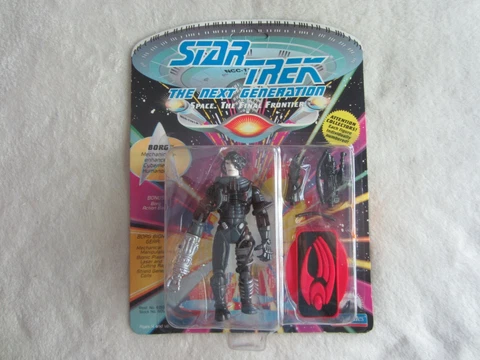 1992 Playmates Toys Star Trek The Next Generation:  Borg NIP Cover